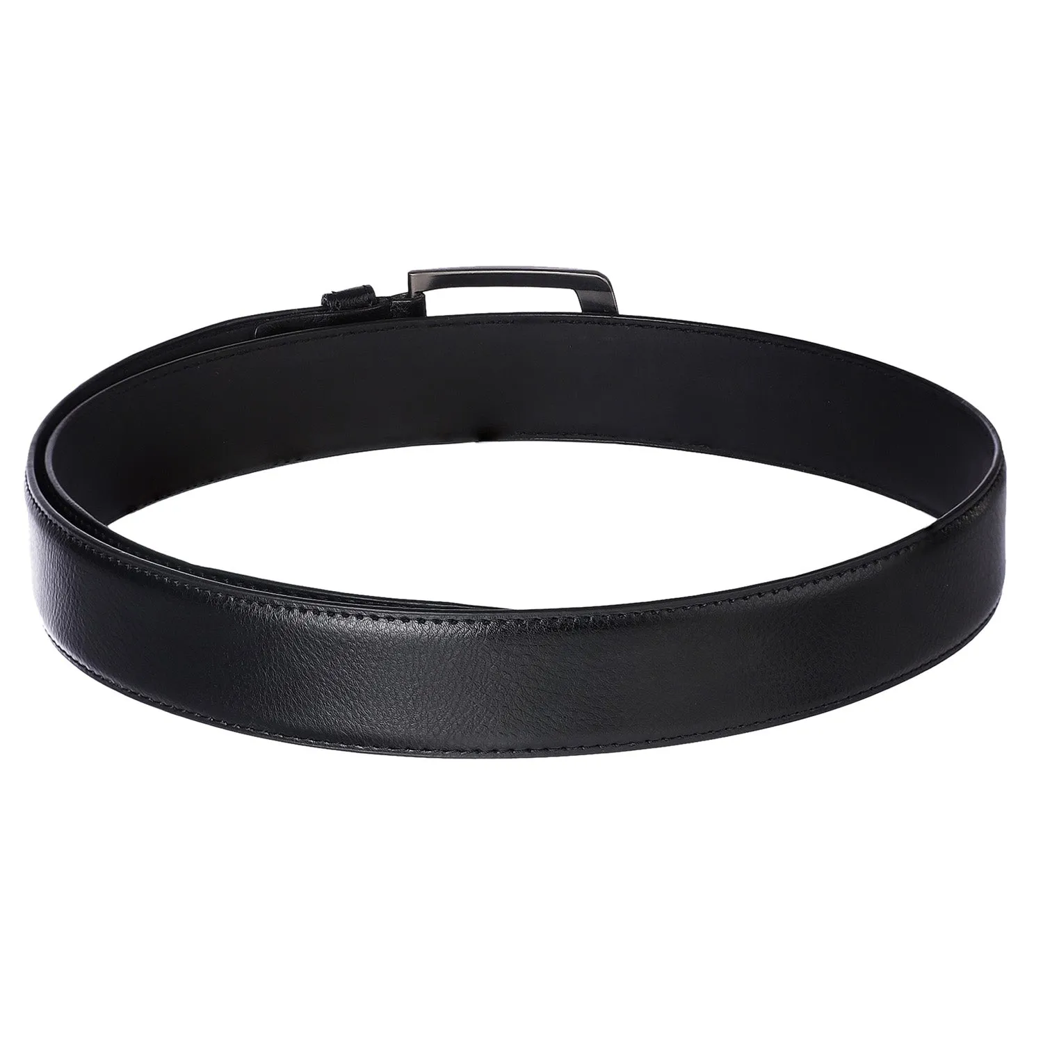 4207 Black Textured Belt for Men