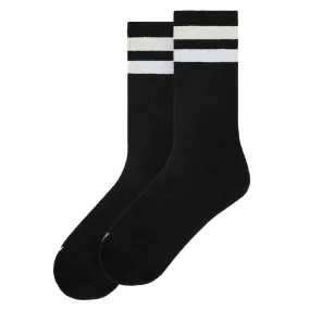 American Socks Black in Black I Mid High Socks - Black