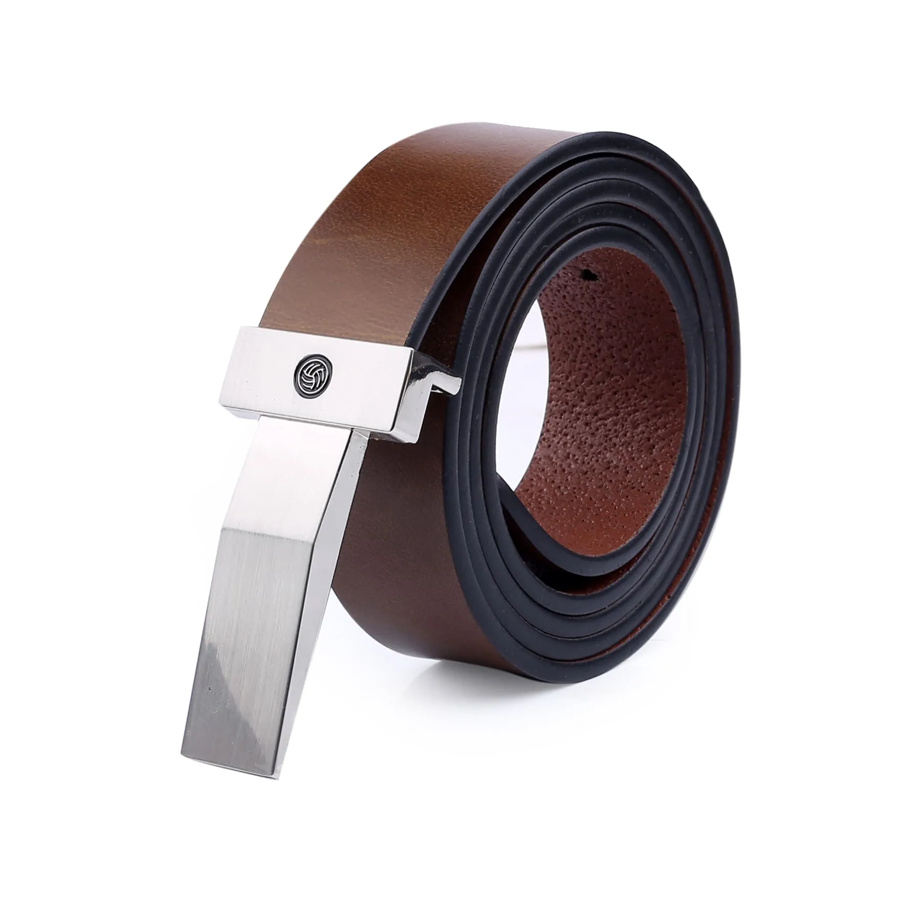 Bacca Bucci Genuine Leather Formal Dress Belts with a Stylish Finish & a Nickel-Free Buckle