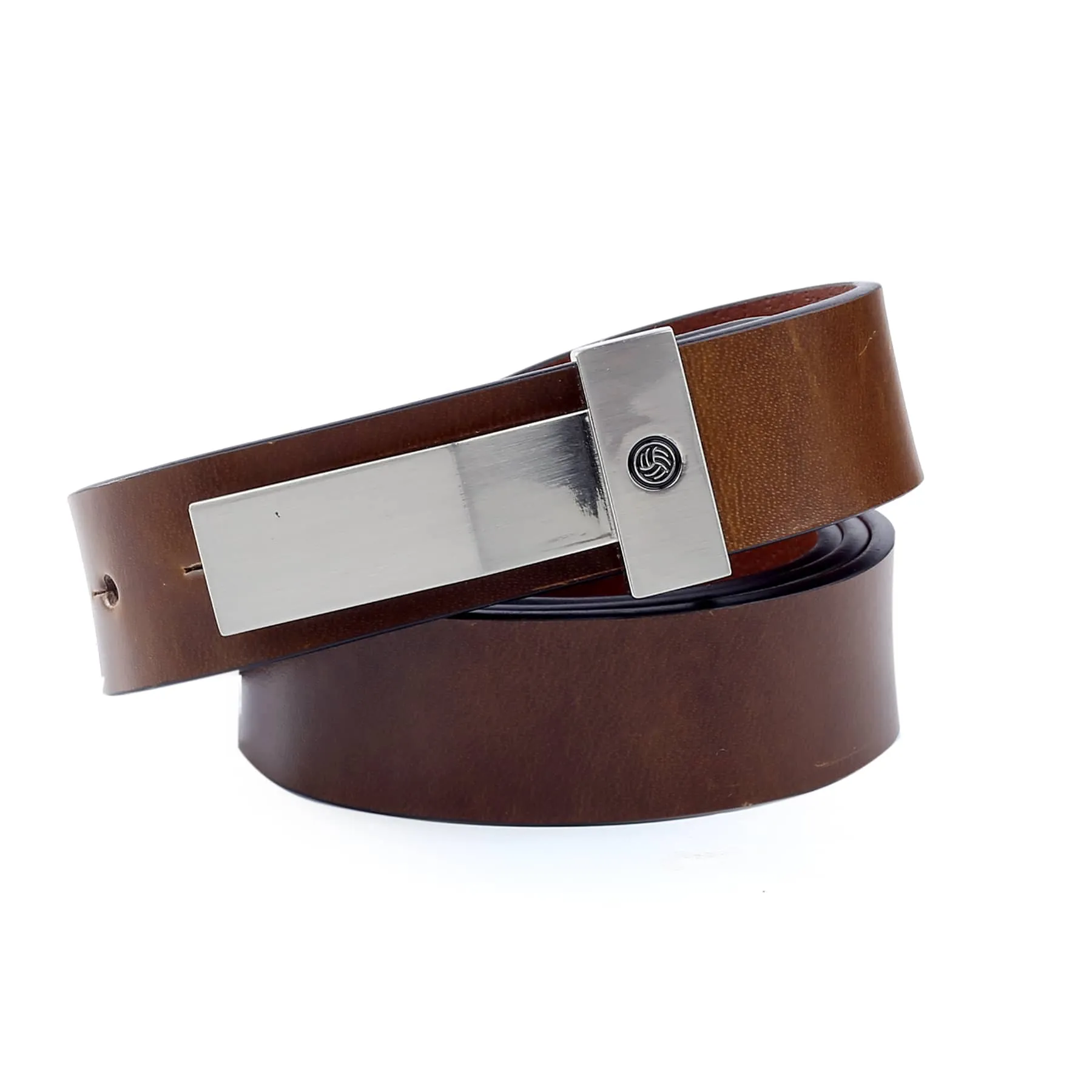 Bacca Bucci Genuine Leather Formal Dress Belts with a Stylish Finish & a Nickel-Free Buckle