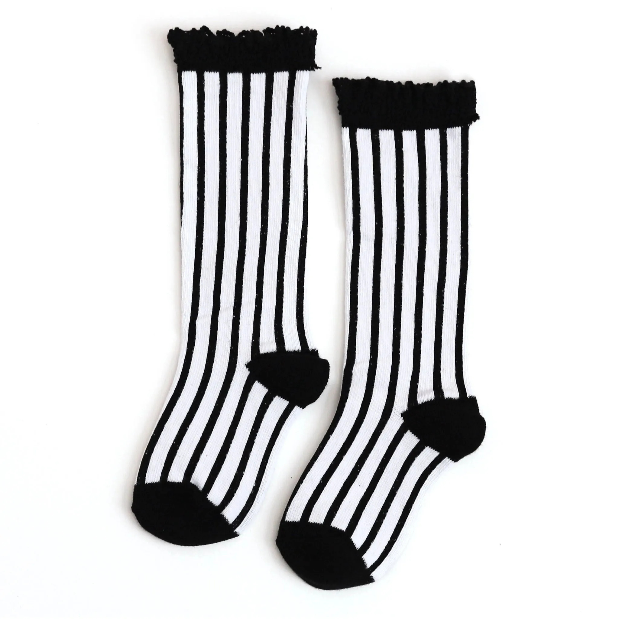 Beetle Babe Striped Knee Socks (Babies/Toddlers/Kids)