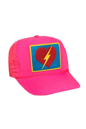 BOLT HEART VINTAGE NYLON TRUCKER HAT