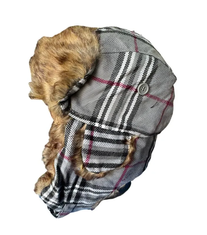 Casual Plaid Bomber Aviator Hats Wholesale