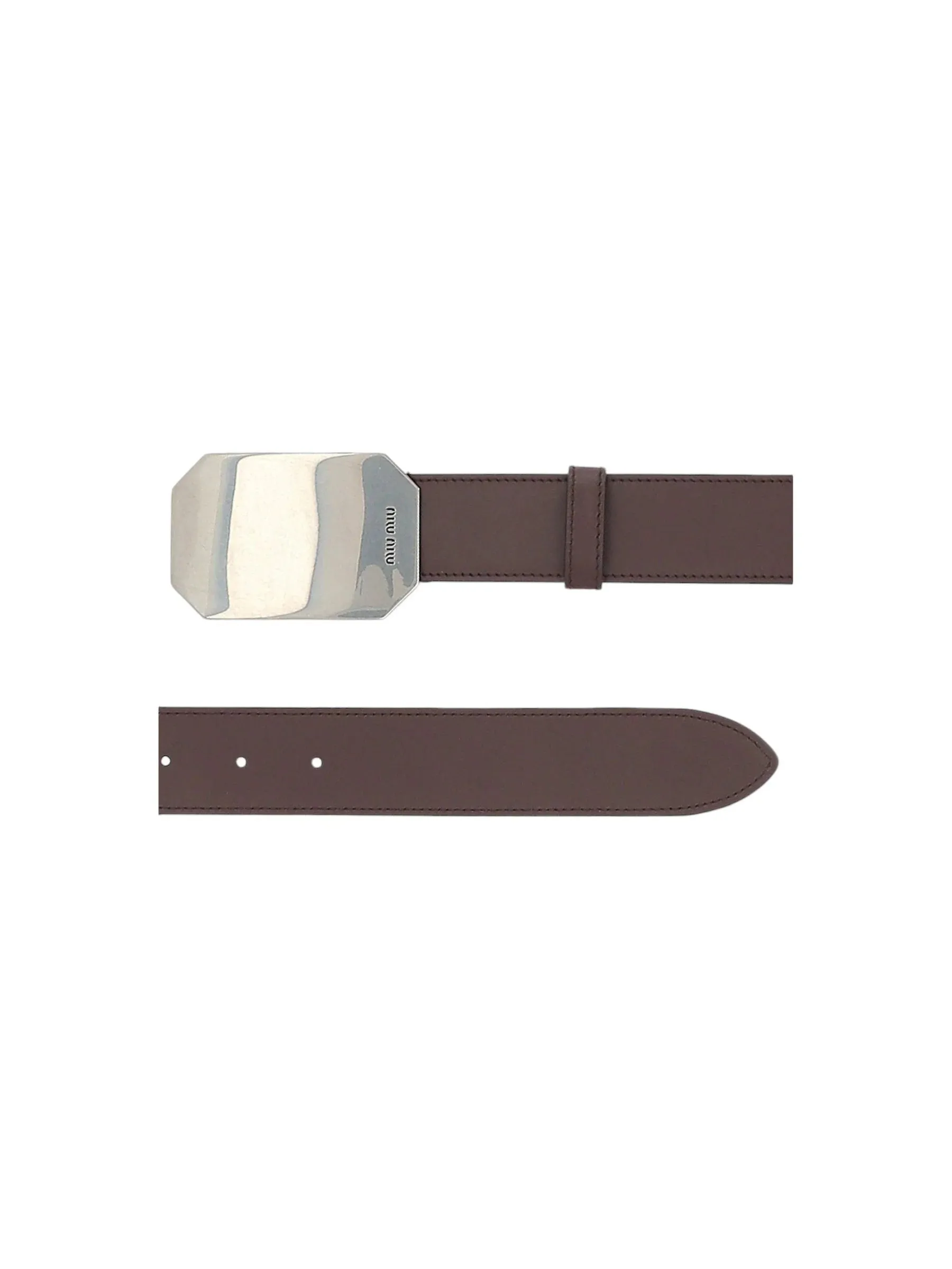 City Textured Leather Belt