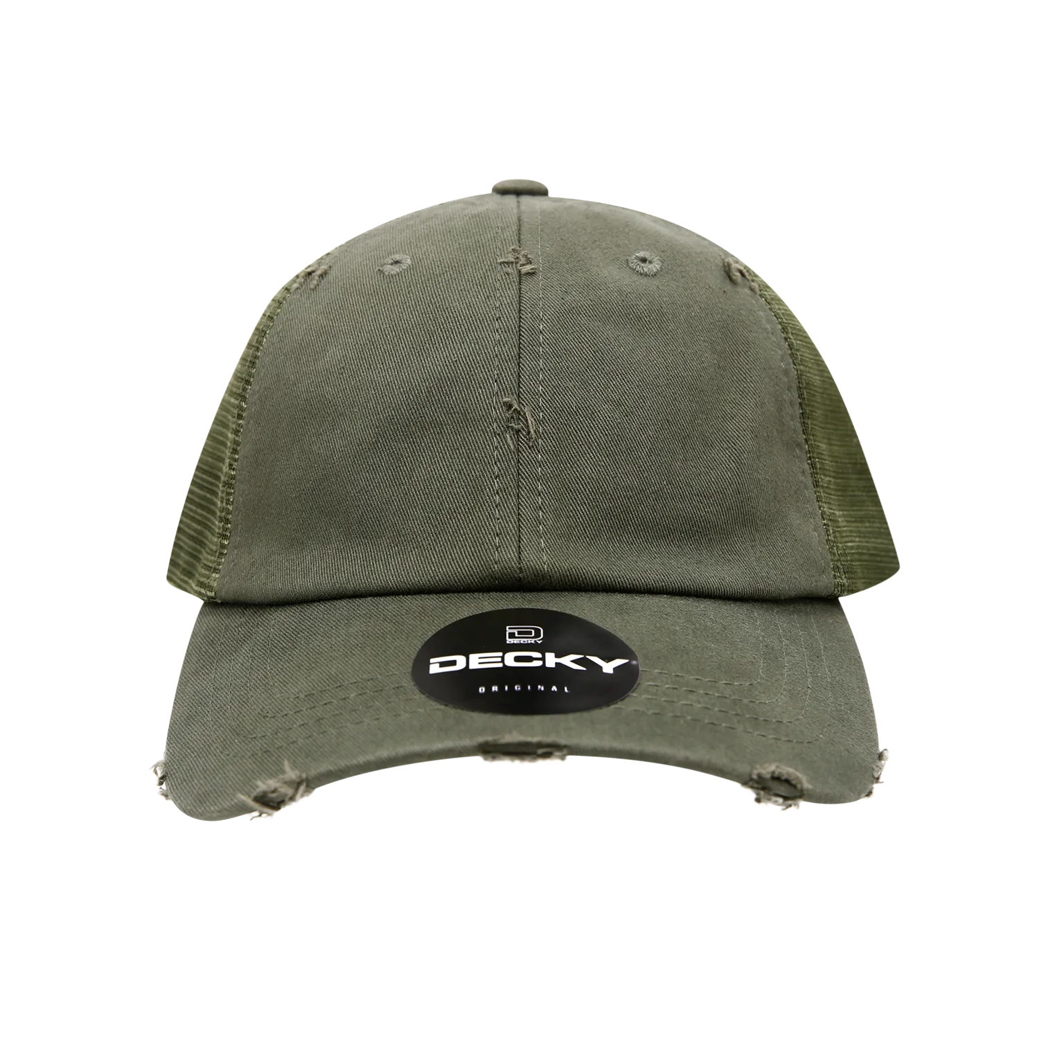 Decky 110 6 Panel Low Profile Relaxed Vintage Trucker Cap