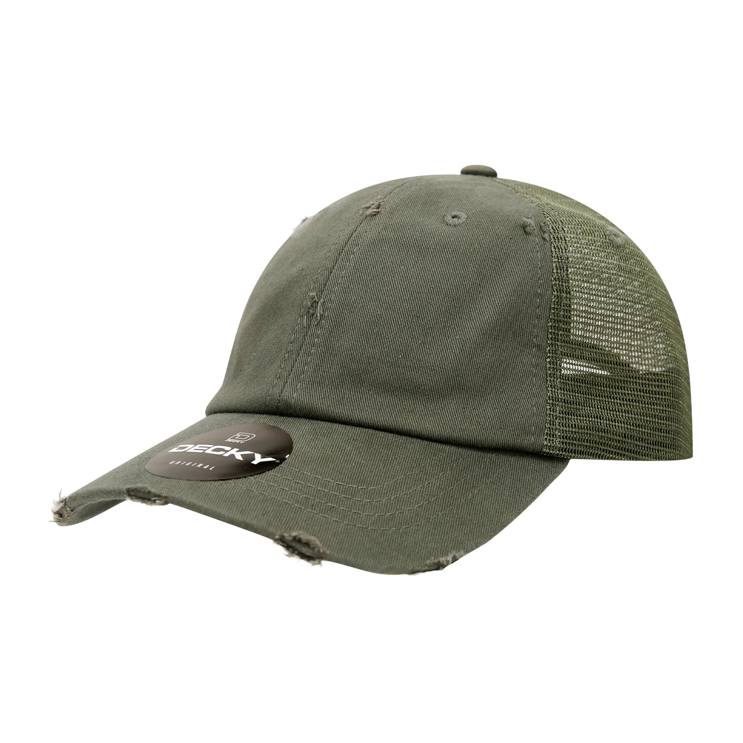 Decky 110 6 Panel Low Profile Relaxed Vintage Trucker Cap