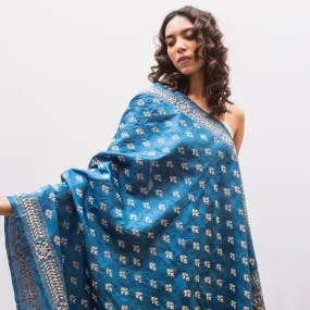 Ella - Exquisite Hand Embroidered Nakshi Kantha Wrap