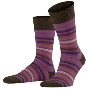 Falke Tinted Stripe Socks - Passion Lilac