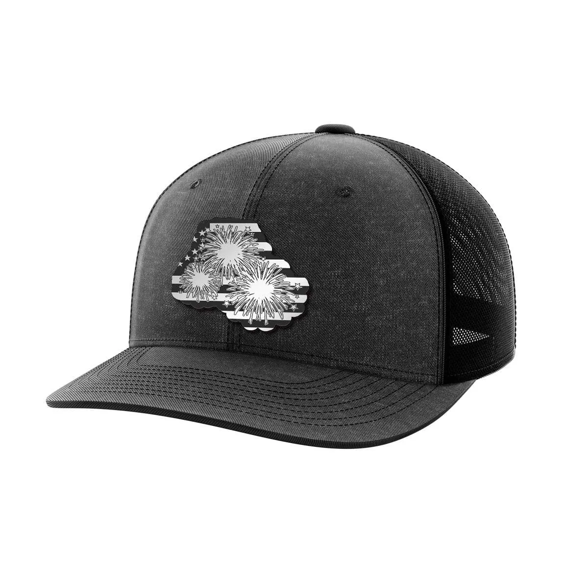 Fireworks Black Patch Hat