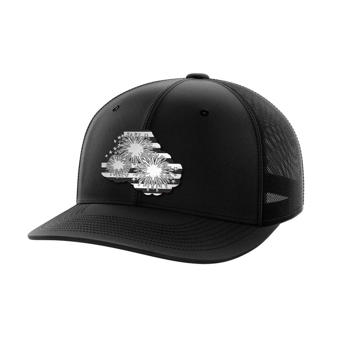 Fireworks Black Patch Hat