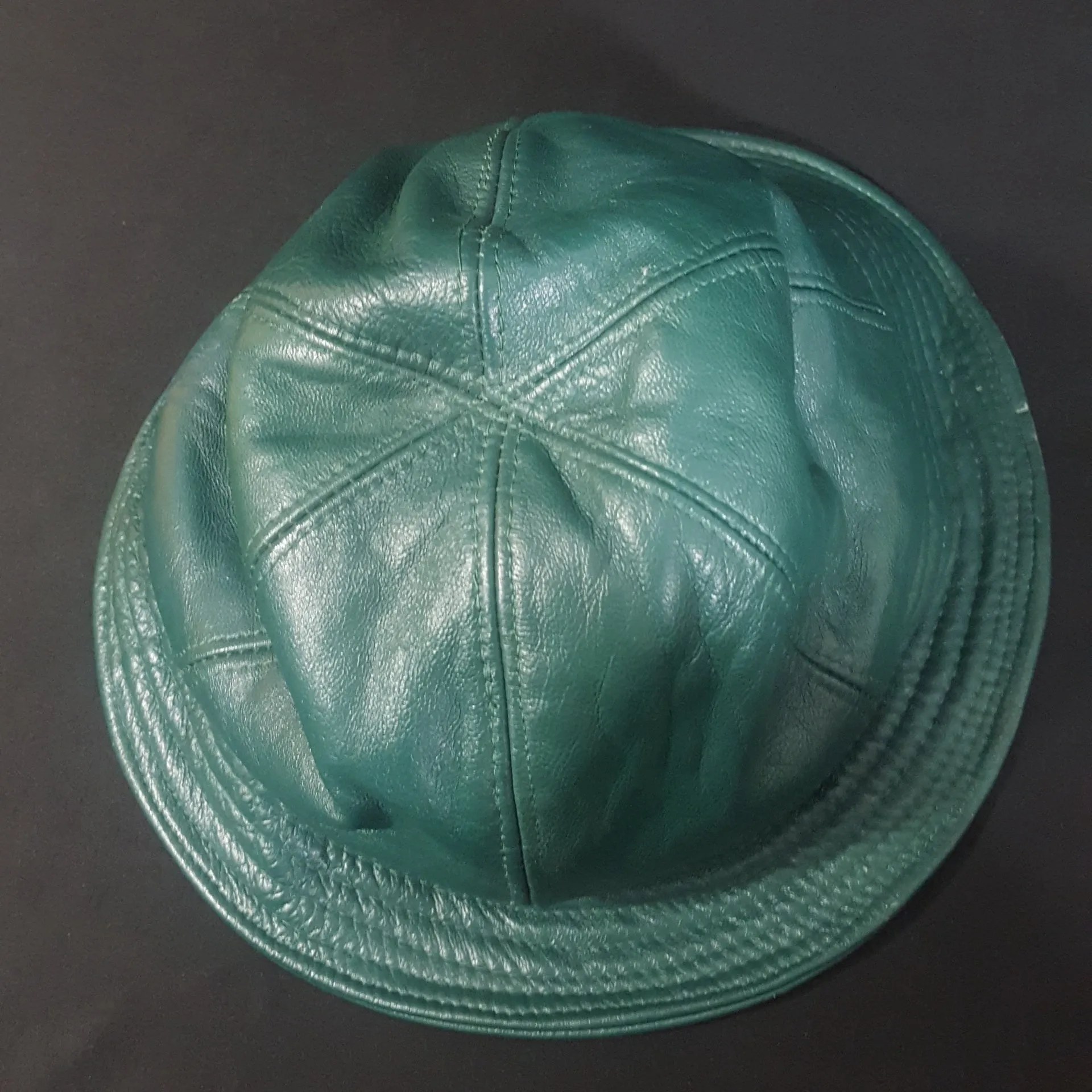 Geniune Leather Bucket Hat