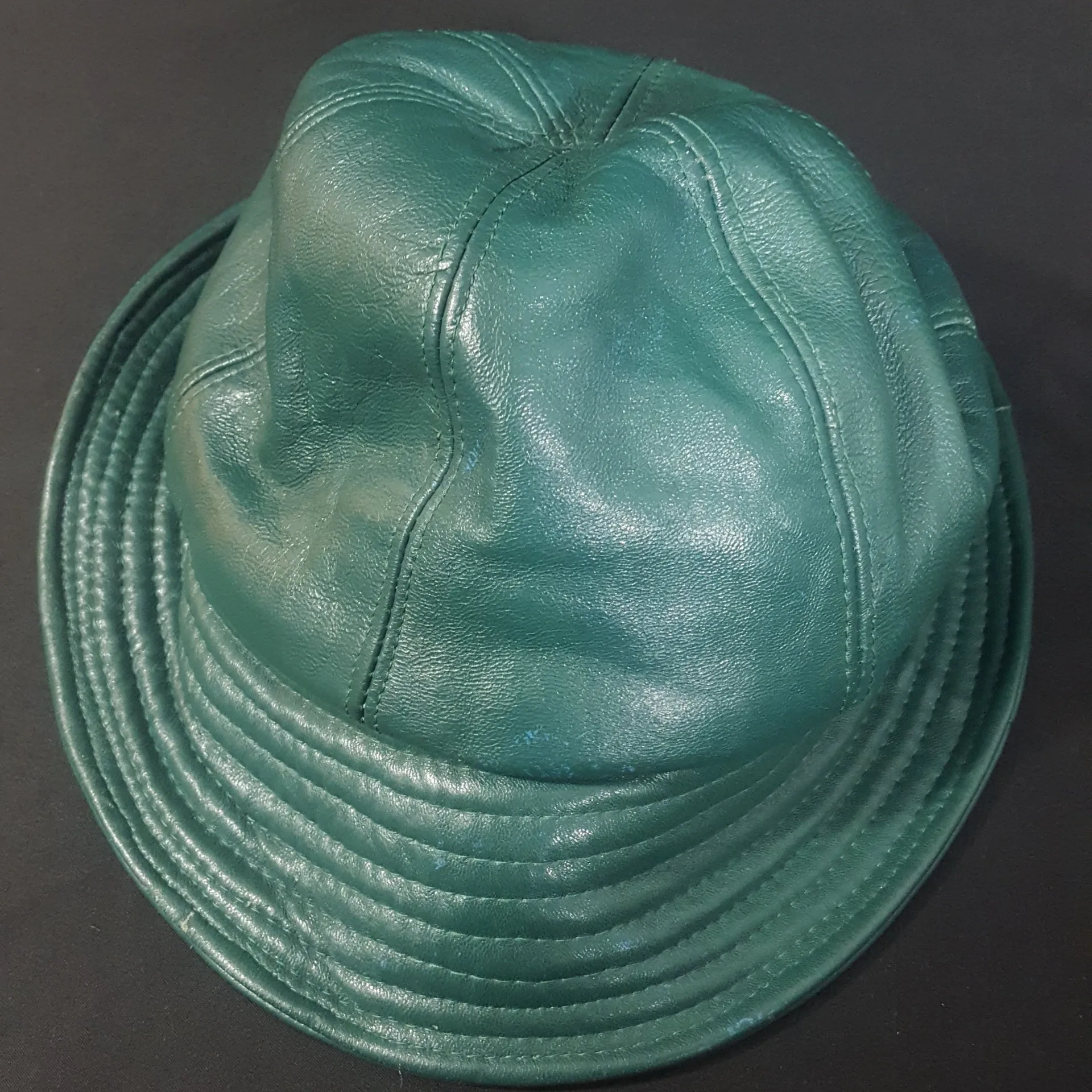 Geniune Leather Bucket Hat