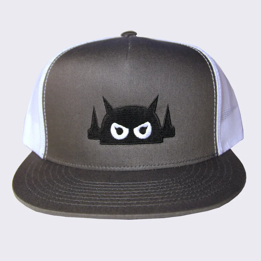 Giant Robot - Big Boss Robot Mesh Hat (Gray & White)