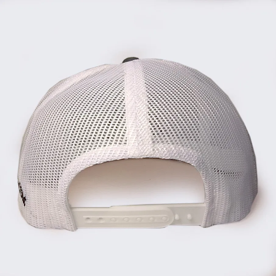 Giant Robot - Big Boss Robot Mesh Hat (Gray & White)