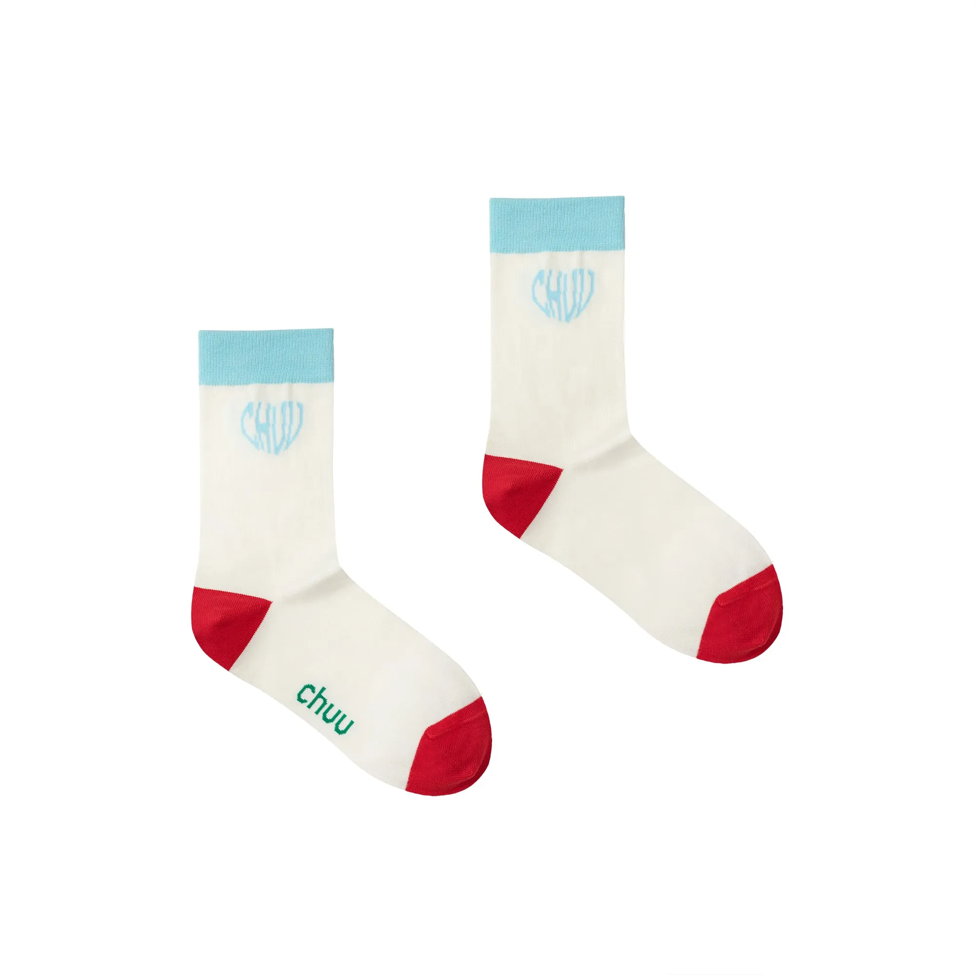 Heart Chuu Logo Ankle Socks