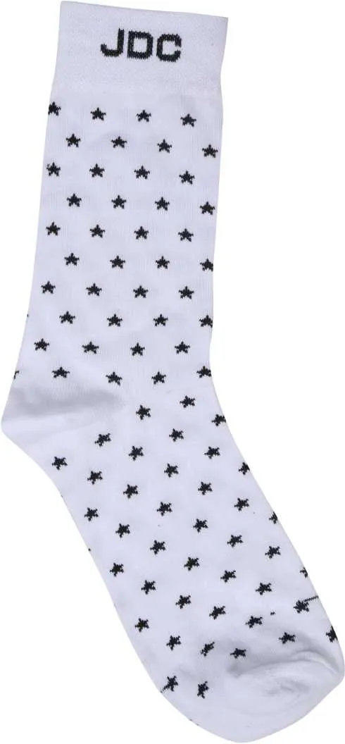 JDC-CASUAL-STAR-SOCKS-WHITE