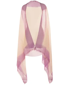 Linen Scarf in Purple