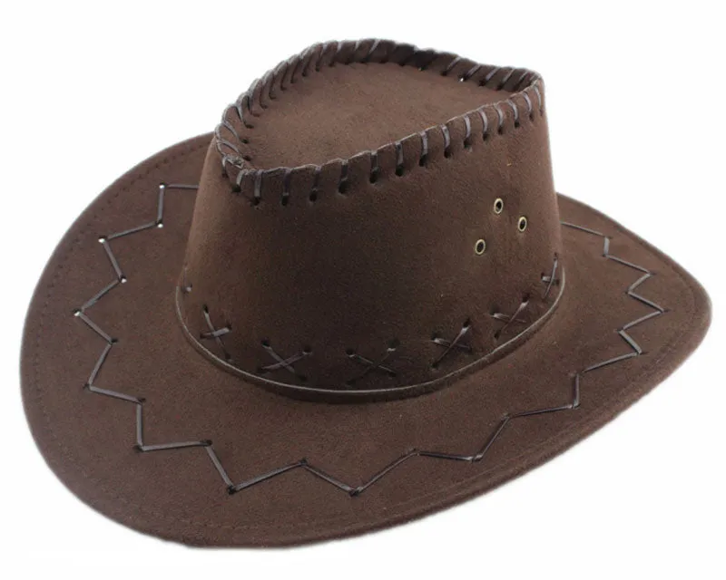 Little Kids Suede Cowboy Hats