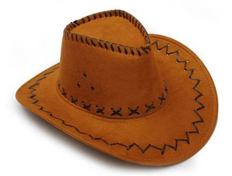 Little Kids Suede Cowboy Hats