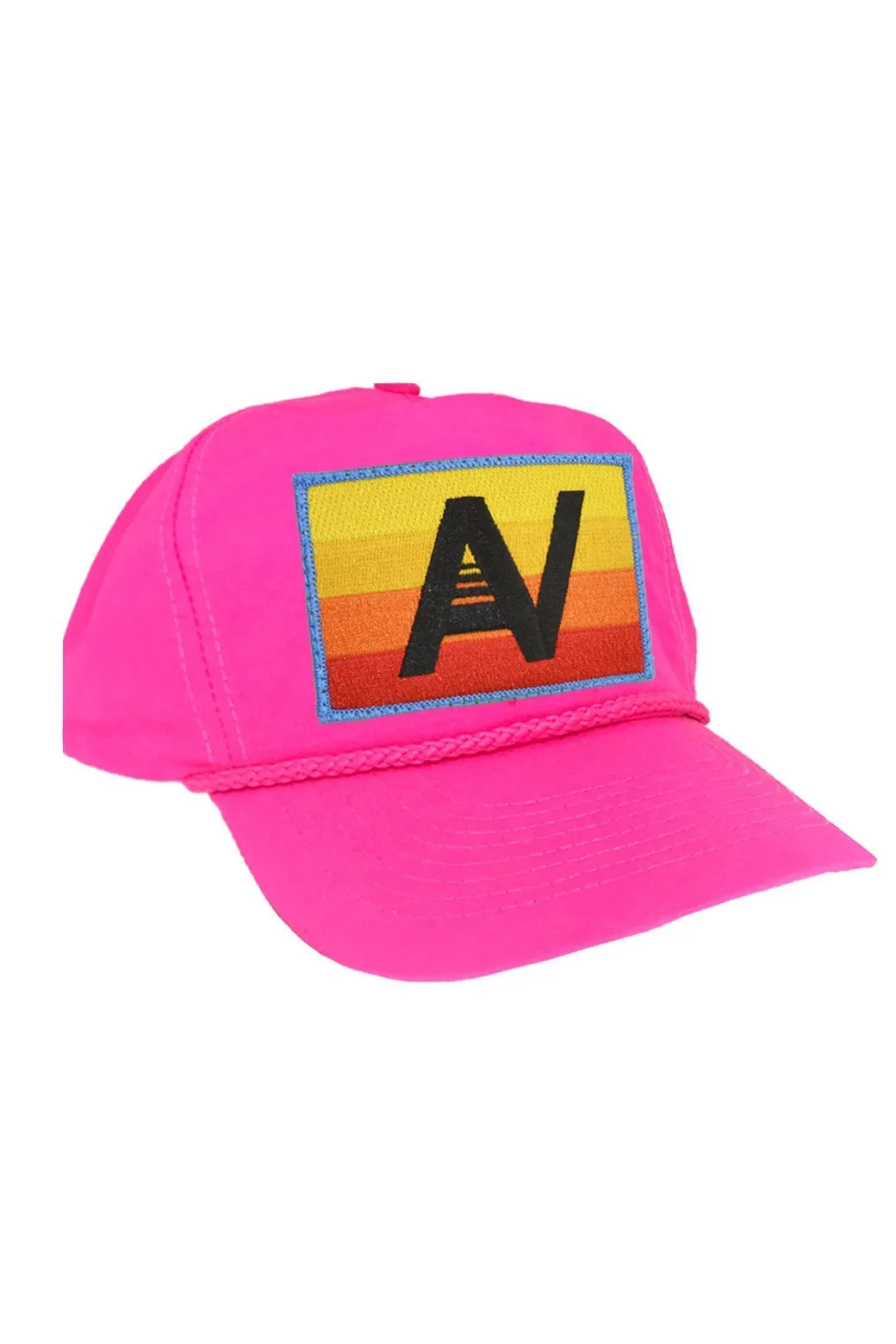 LOGO RAINBOW - VINTAGE NYLON TRUCKER HAT