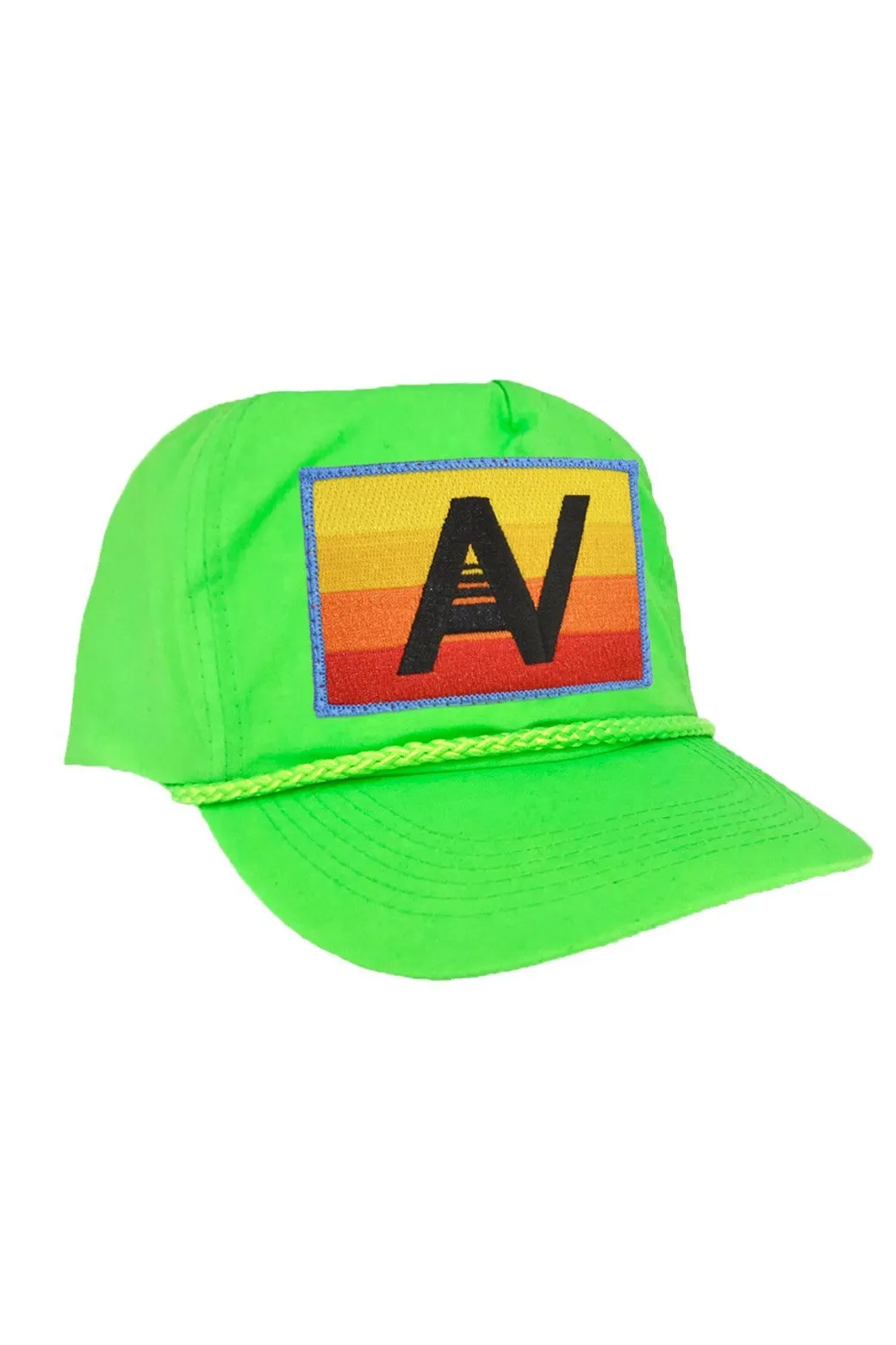 LOGO RAINBOW - VINTAGE NYLON TRUCKER HAT