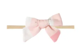 London Classic Nylon Bow Headband