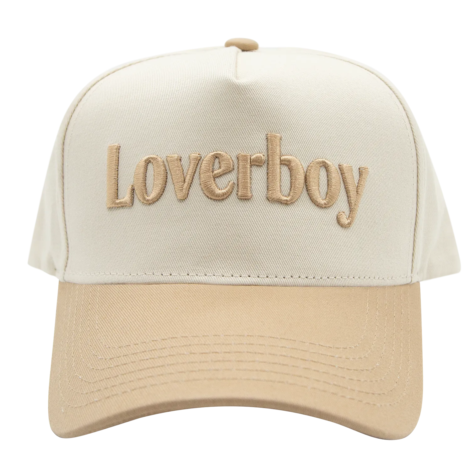 Loverboy Classic Hat - Cream/Tan