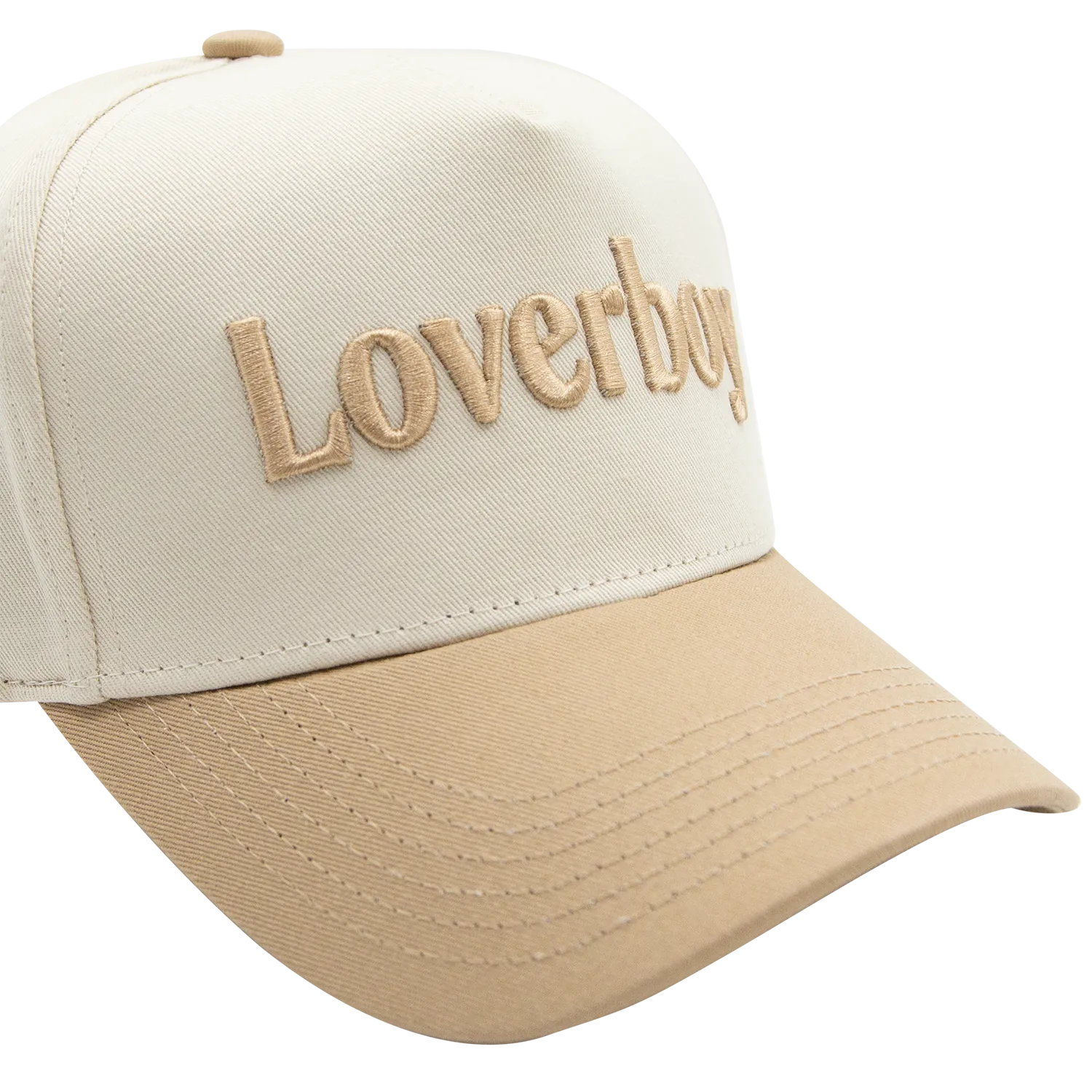 Loverboy Classic Hat - Cream/Tan