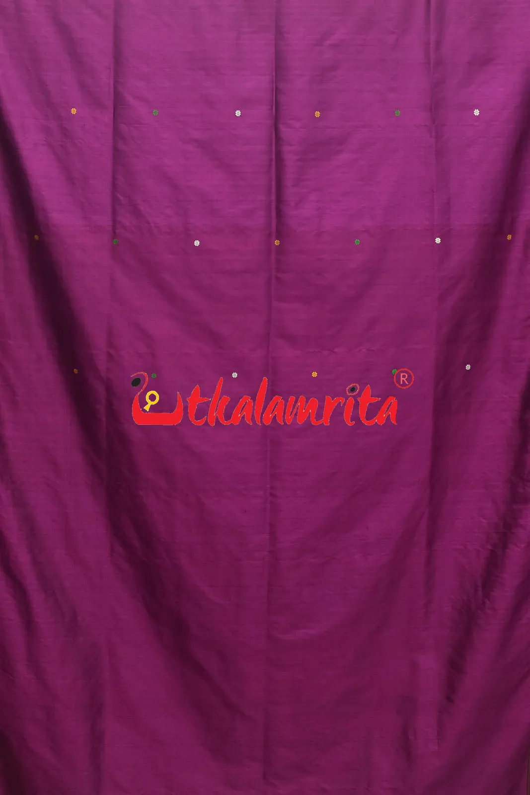 Magenta Beauty Dongria Silk Saree