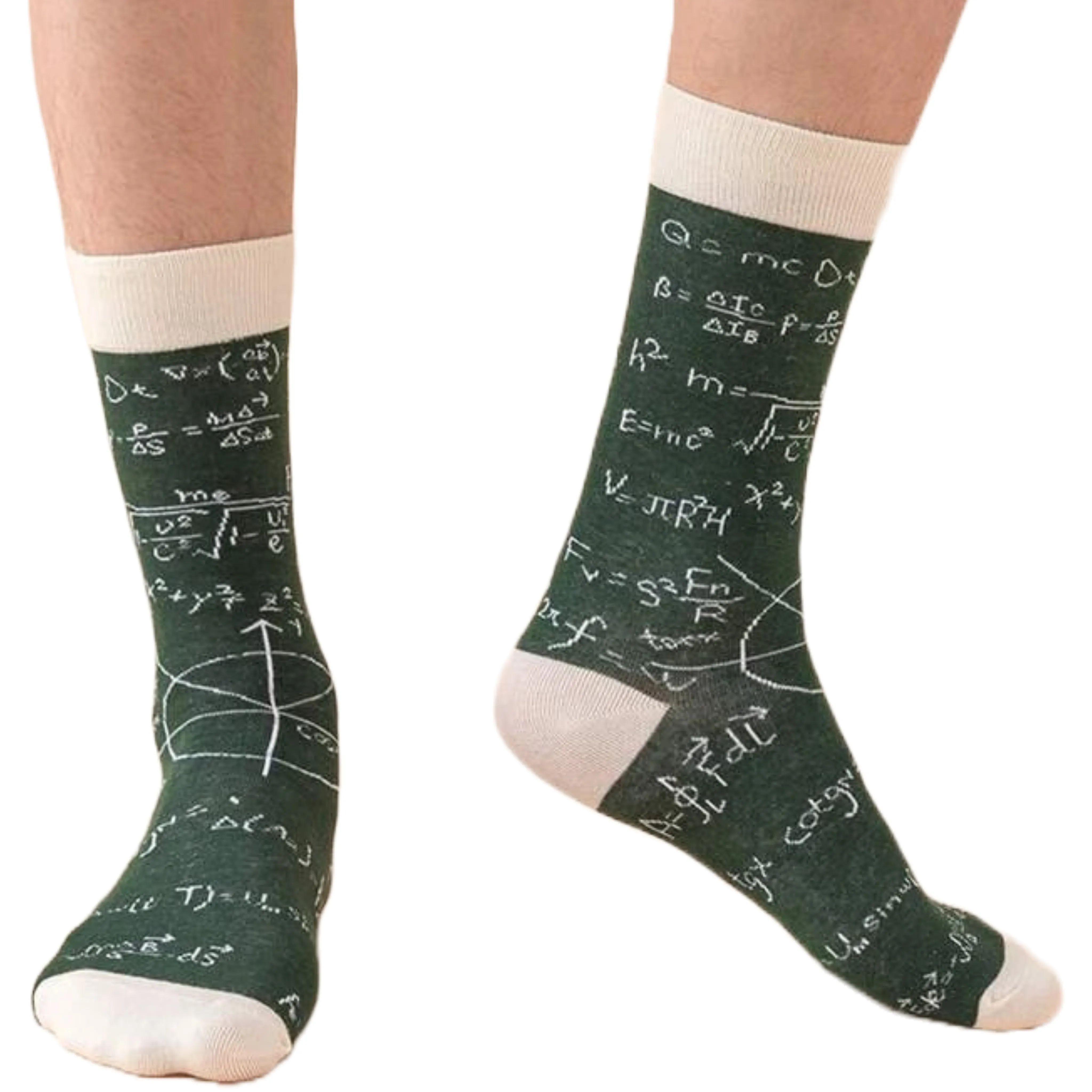 Math Patterned Socks