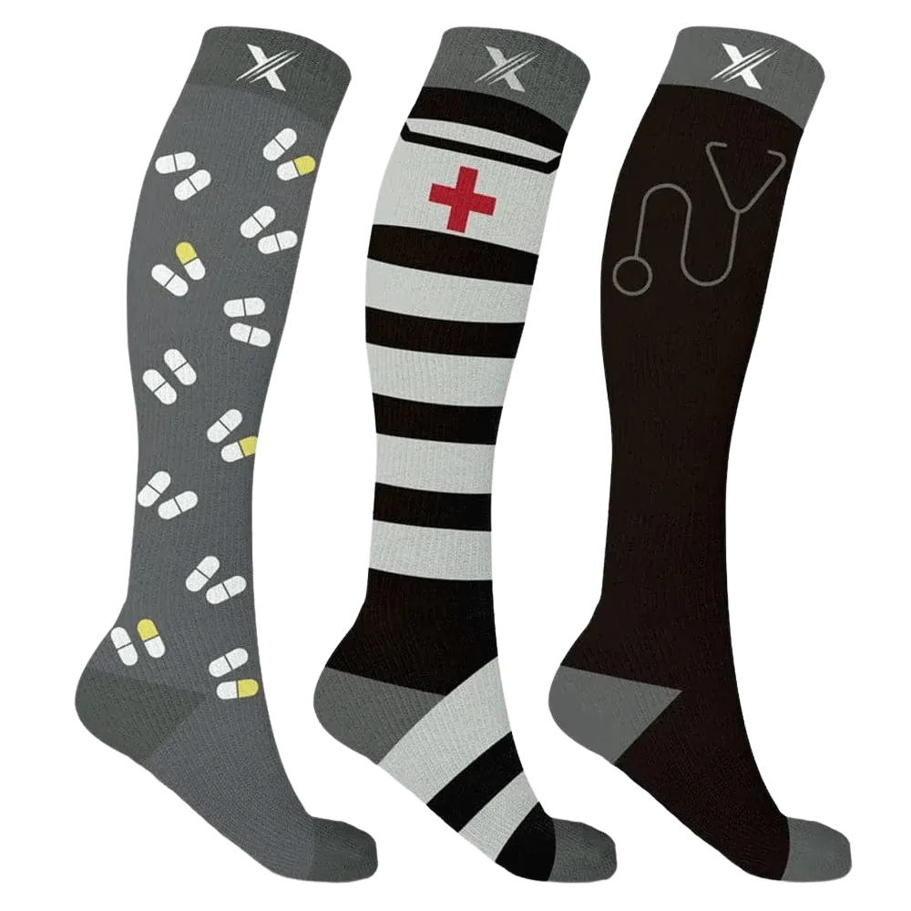 Medical Compression Socks (3-Pairs)