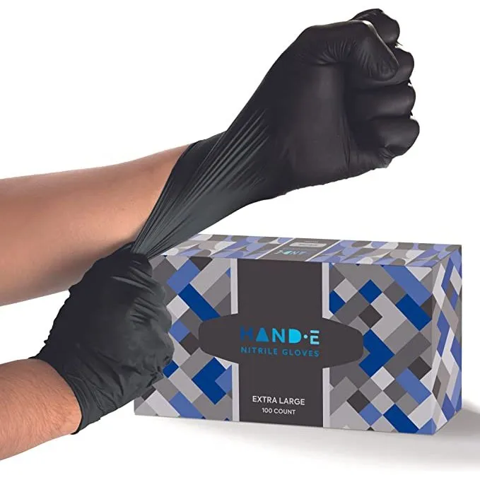 Nitrile Gloves - Black