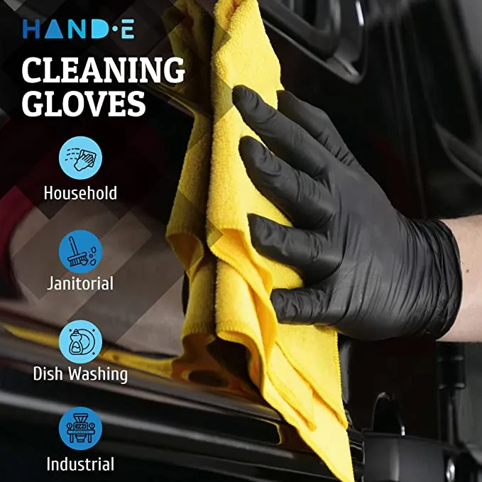 Nitrile Gloves - Black