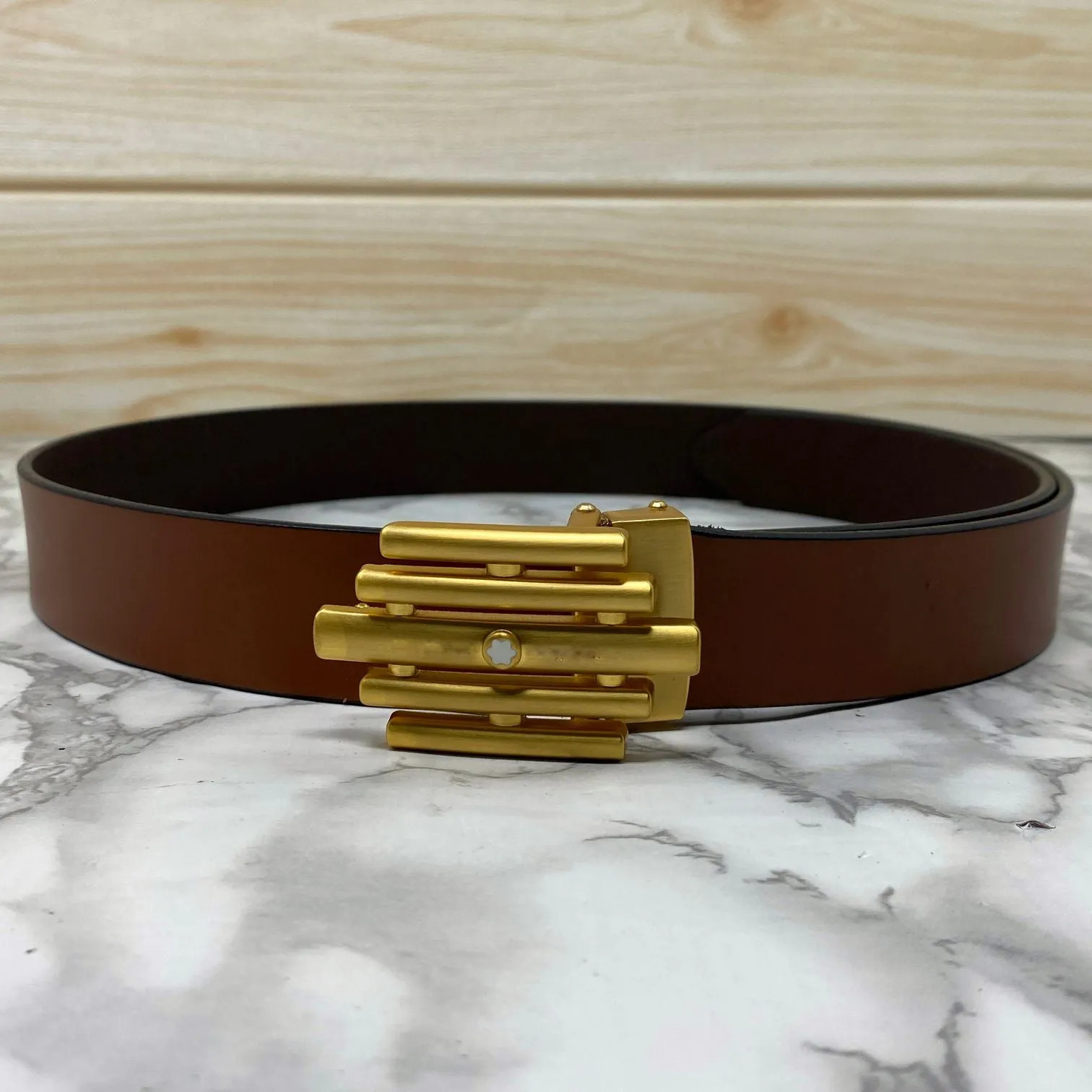 Stylish Formal Leather Strap Belt For Men-JonasParamount