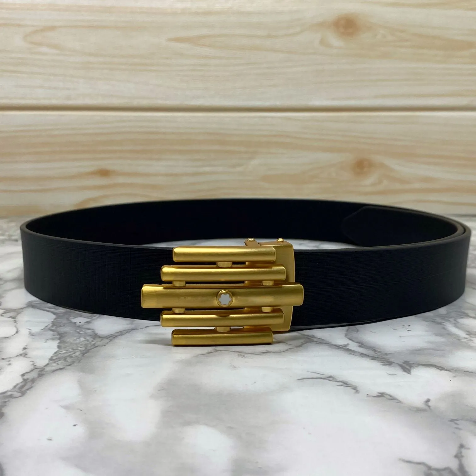 Stylish Formal Leather Strap Belt For Men-JonasParamount