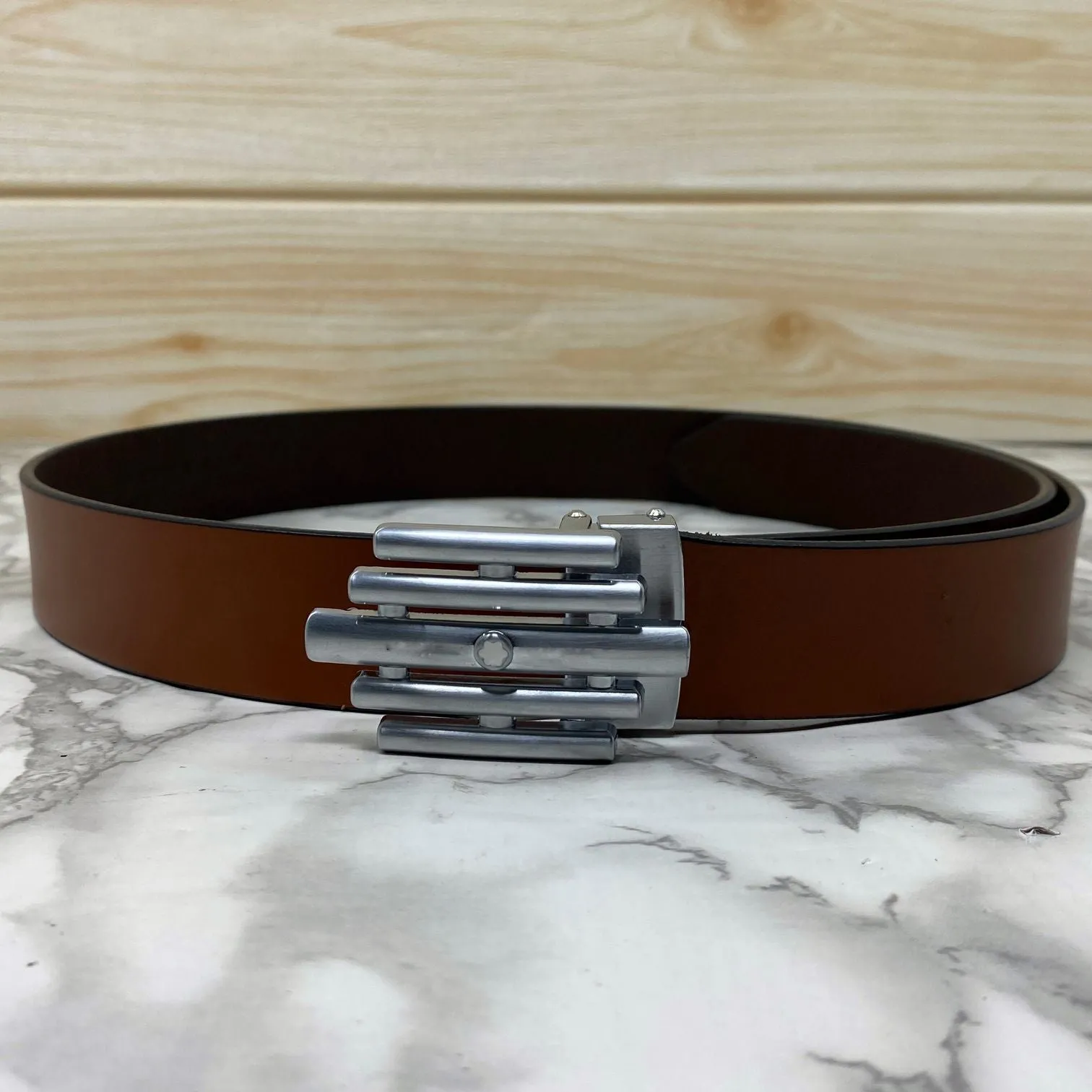 Stylish Formal Leather Strap Belt For Men-JonasParamount