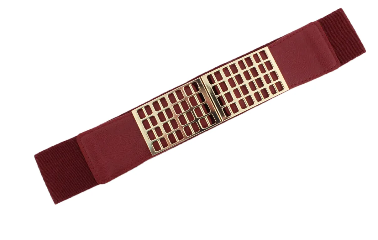 Stylish LeNese Stretch Waist Belts