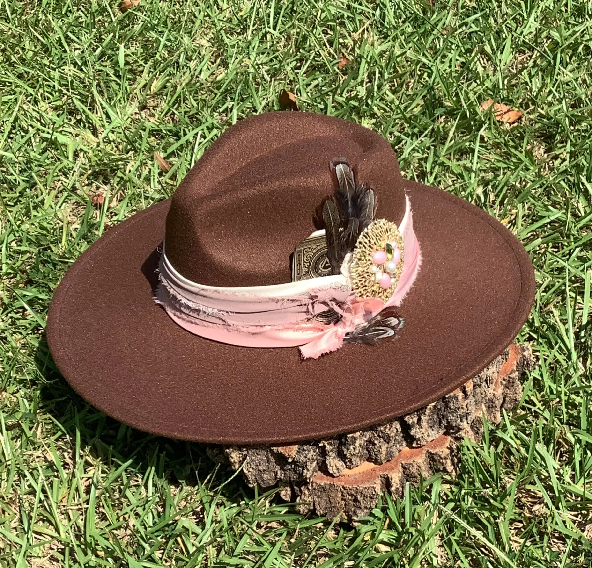 Vintage Blush Rancher Hat