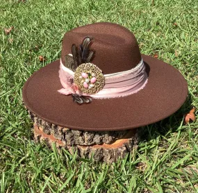 Vintage Blush Rancher Hat