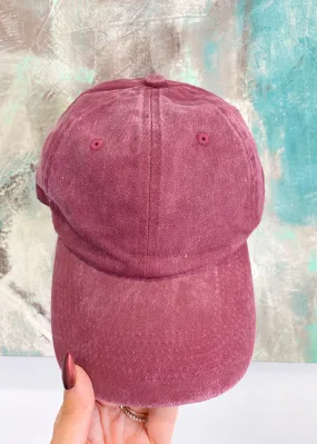 Vintage Mineral Washed Baseball Hats