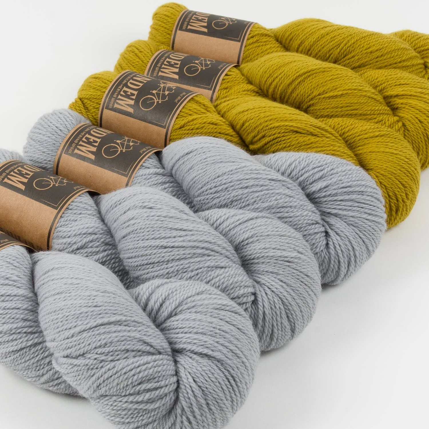 WESTKNITS KIT - GREY MUSTARD